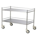 Shriyan Silver 6058 SS Instrument Trolley, For Hospital,Clinic