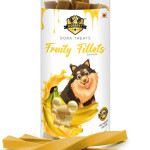 Dora Treats Exotic Fruity Fillets, Banana Flavor Dental Chew Sticks, Best for Oral Health