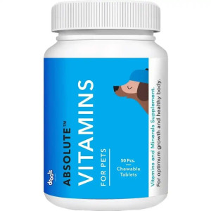 Drools Absolute Vitamin Tablet- Supplement, For Clinical, Packaging Size: 50 Tablets