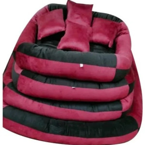 Cotton Dog Bed Set