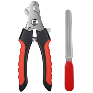 Dog/Cat Professional Stainless Steel Nail Clipper with foil/Scissor/Cutter/Grinder/Trimmer (LARGE)