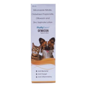 FluffyDerm Ofmicon Topical Lotion - Miconazole Nitrate, Clobetasol Propionate