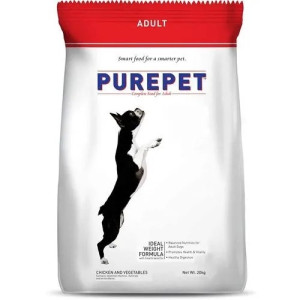 Purepet Chicken and Vegetable Adult Dog Food