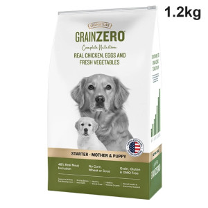 Signature Grain Zero Starter Dog Food