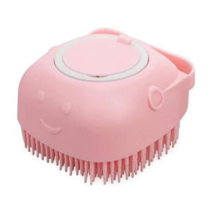 Silicone Rubber Dog & Cat Bath Brush Comb