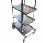 Pharmatechnik Stainless Steel Medical Drug Trolleys