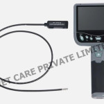 HDPE Veterinary Endoscopic Digital AI Gun, For Hospital